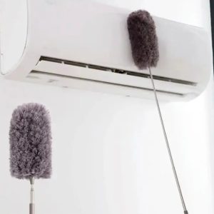 Adjustable Microfiber Dusting Brush Extend Stretch Feather Home Duster Air-condition Car Furniture Household Cleaning Brush - Minimalistic